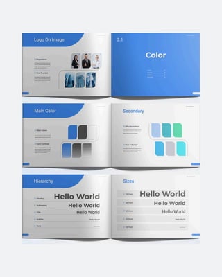 Brand Guidelines Identity Template | Graphypix