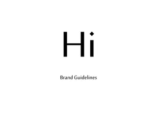 Brand Guidelines
 