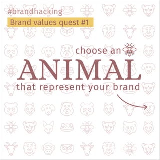 Brand Hack  Values Game - by Mishka