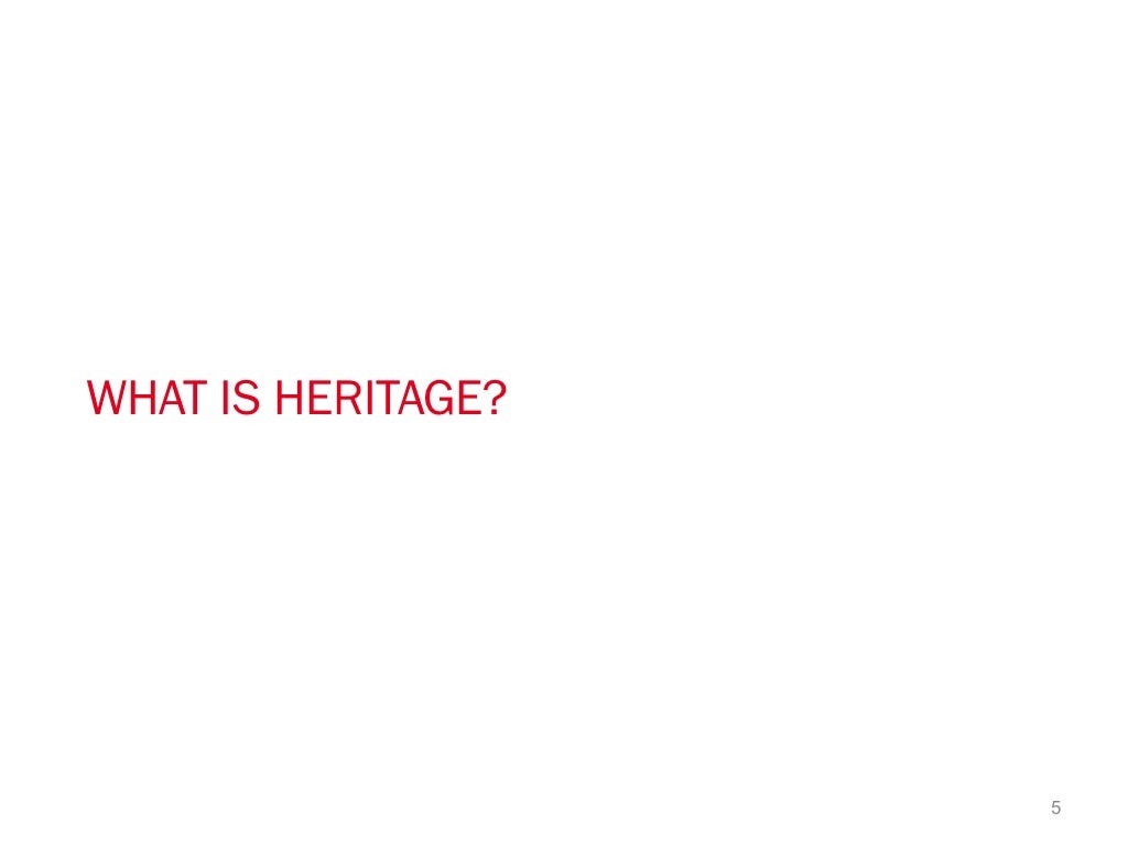 Brand heritage guide