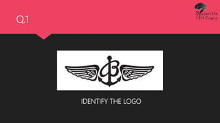 Q.1
IDENTIFY THE LOGO
 