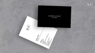 Brand Identity for Arm Candy Clothing