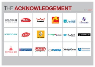 THE ACKNOWLEDGEMENT   of who we are
 