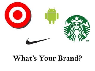 What’s Your Brand?
 