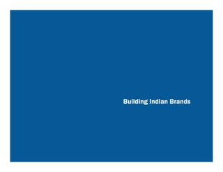 Building Indian Brands