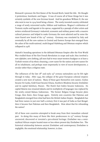 branding the nation the historical context