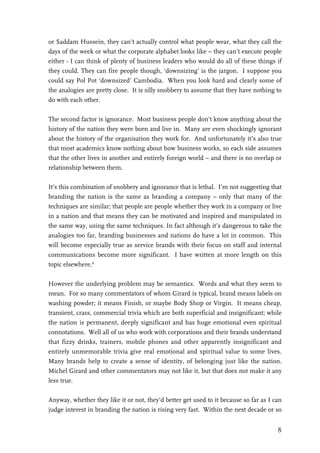 branding the nation the historical context