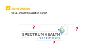 4 Brand Element
E ) Look & Feel
1 ) Visual Brand – Some facts about color worldwide:
• In Muslim countries, it is a holy color and in Ireland, a lucky color.
• Green is universally associated with nature.
• Green symbolizes ecology and the environment.
• Traffic lights are green all over the world.
• You won't find many green cars at racetracks because they are
considered unlucky.
• An old English rhyme about wedding colors: "Married in green,
Ashamed to be seen."
Green
 