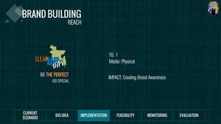 REACH
TG: 1
Media: Physical
IMPACT: Creating Brand AwarenessBE
EID SPECIAL
 