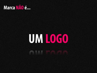 Marca NÃO é...




            UM LOGO
 