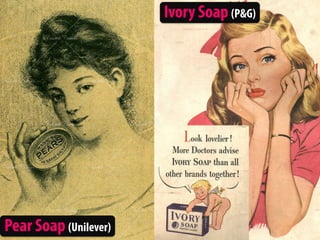 Ivory Soap (P&G)




Pear Soap (Unilever)
 