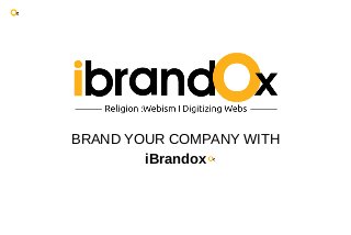 BRAND YOUR COMPANY WITH
iBrandox
 