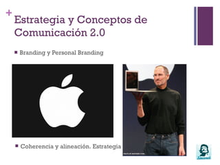 Estrategia y Conceptos de Comunicación 2.0Branding y Personal Branding