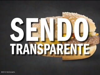 SENDO
TRANSPARENTE
 