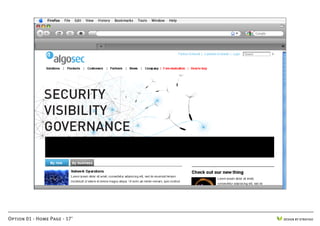 Option 01 - Home Page - 17'   DESIGN BY STRATIGO
 