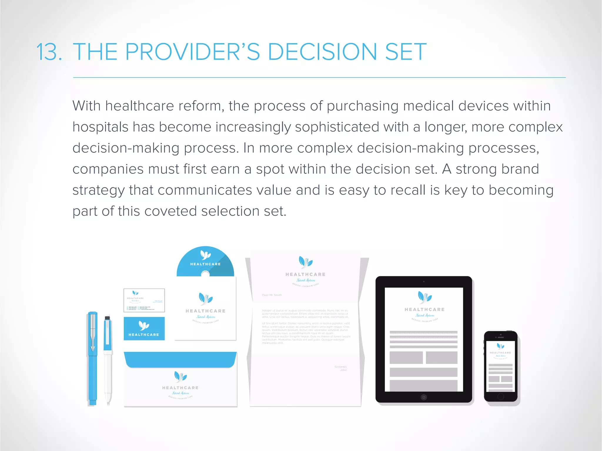 Branding in Healthcare - 14 Reasons Why Strong Brands Win | PDF