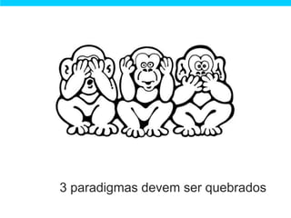 3 paradigmas devem ser quebrados
 