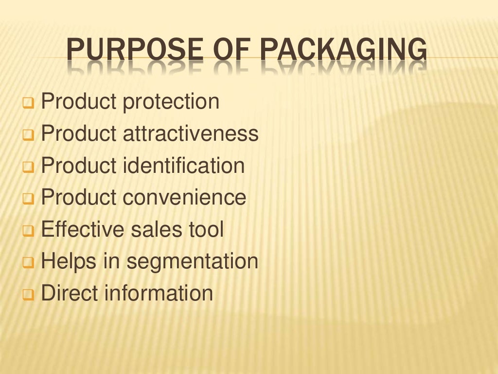 Branding , packaging decisions