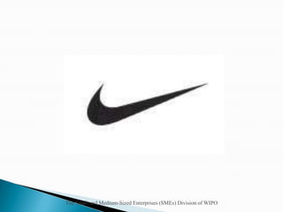 The Small and Medium-Sized Enterprises (SMEs) Division of WIPO
 