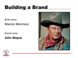 PromotionPersonal BrandingHow one represents him or her self to the outside world.Promotion:	Communication to build and maintain relationships by informing and persuading one or more audiences.