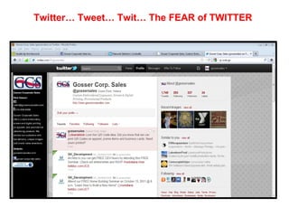 Twitter… Tweet… Twit… The FEAR of TWITTER 