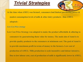 Branding strategies of amul | PPTX