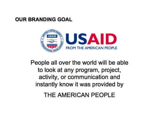 Branding USAID: Truth and Consequences 