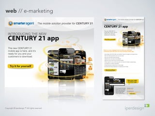 web // e-marketing 
Copyright © Iperdesign.™ All rights reserved. 
 