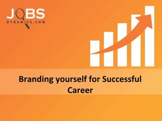 Branding yourself for Successful
Career
 