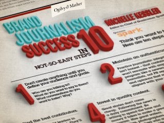 Brand Journalism Success In 10 Not-So-Easy Steps