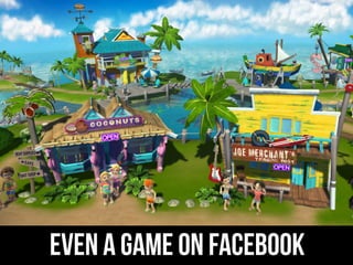 EVEN A GAME ON FACEBOOK
 