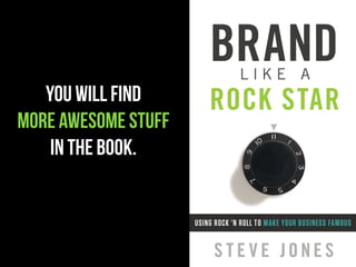 YOU WILL FIND
MORE AWESOME STUFF
    IN THE BOOK.
 