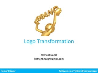 Logo Transformation
Hemant Nagar
hemant.nagar@gmail.com
 