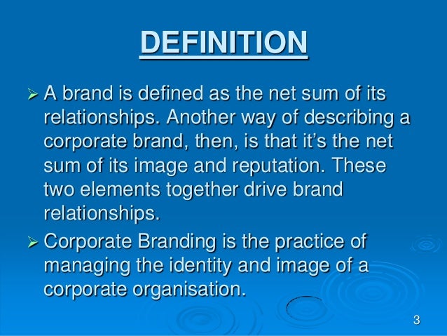 brand management