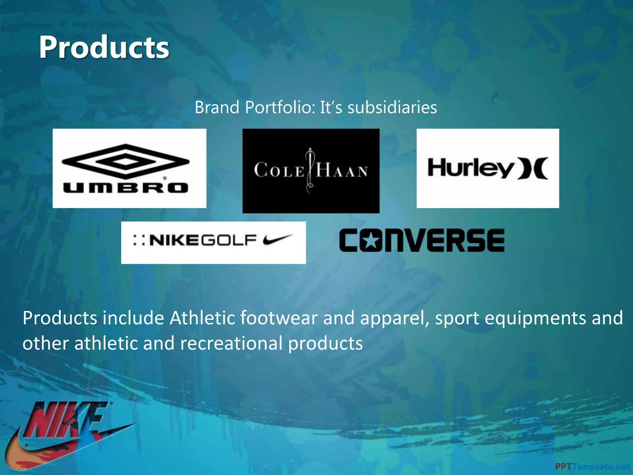 nike subsidiary companies