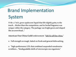 P&G Brand Launch - Implementation Plan