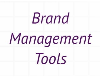 Brand Management Tools