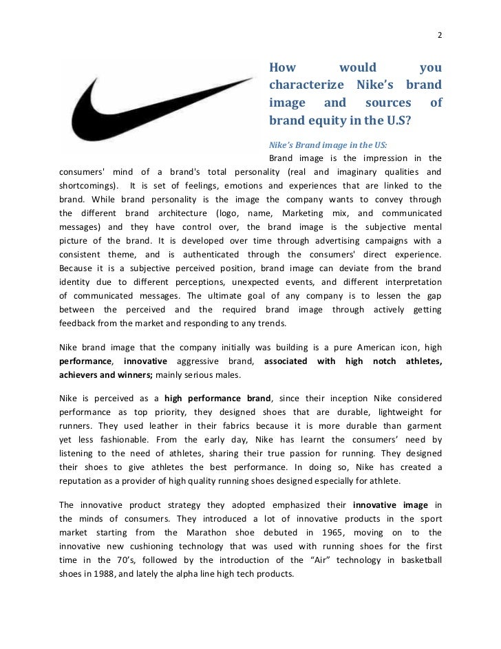 Nike and term papers