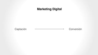 Captación Conversión
Marketing Digital!
 