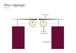 Our signage.
Exterior
48
 
