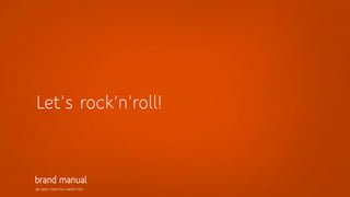 WE MAKE THEM TALK ABOUT YOU
Let’s rock’n’roll!
 