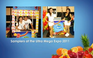 Samplers at the Ultra Mega Expo 2011
 