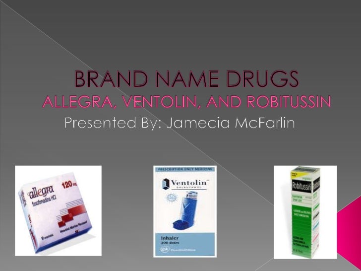 Brand Name Drugs