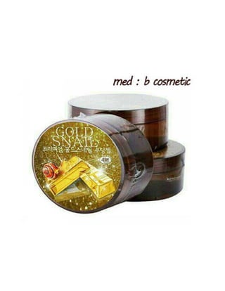 Brand new gold snail pack soothing massage 300g korean cosmetics
