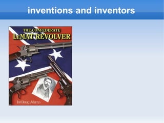 inventions and inventors 