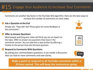 17 YouTube SEO Best Practices | PPTX | Search | Internet