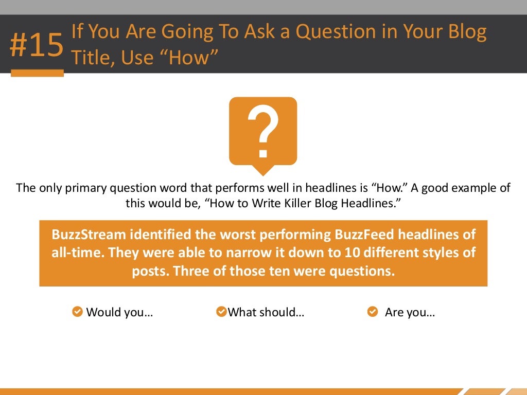 How to Create Incredibly Catchy Titles for Blog Posts