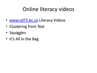 Found PoemsRead a text to the studentsStudents listen for phrases that they love – powerful phrases – phrases they want to rememberBy birthdays, students stand and say their ‘found poem’Mix the order to hear different variations of the poemStudents write their own ‘found poem’