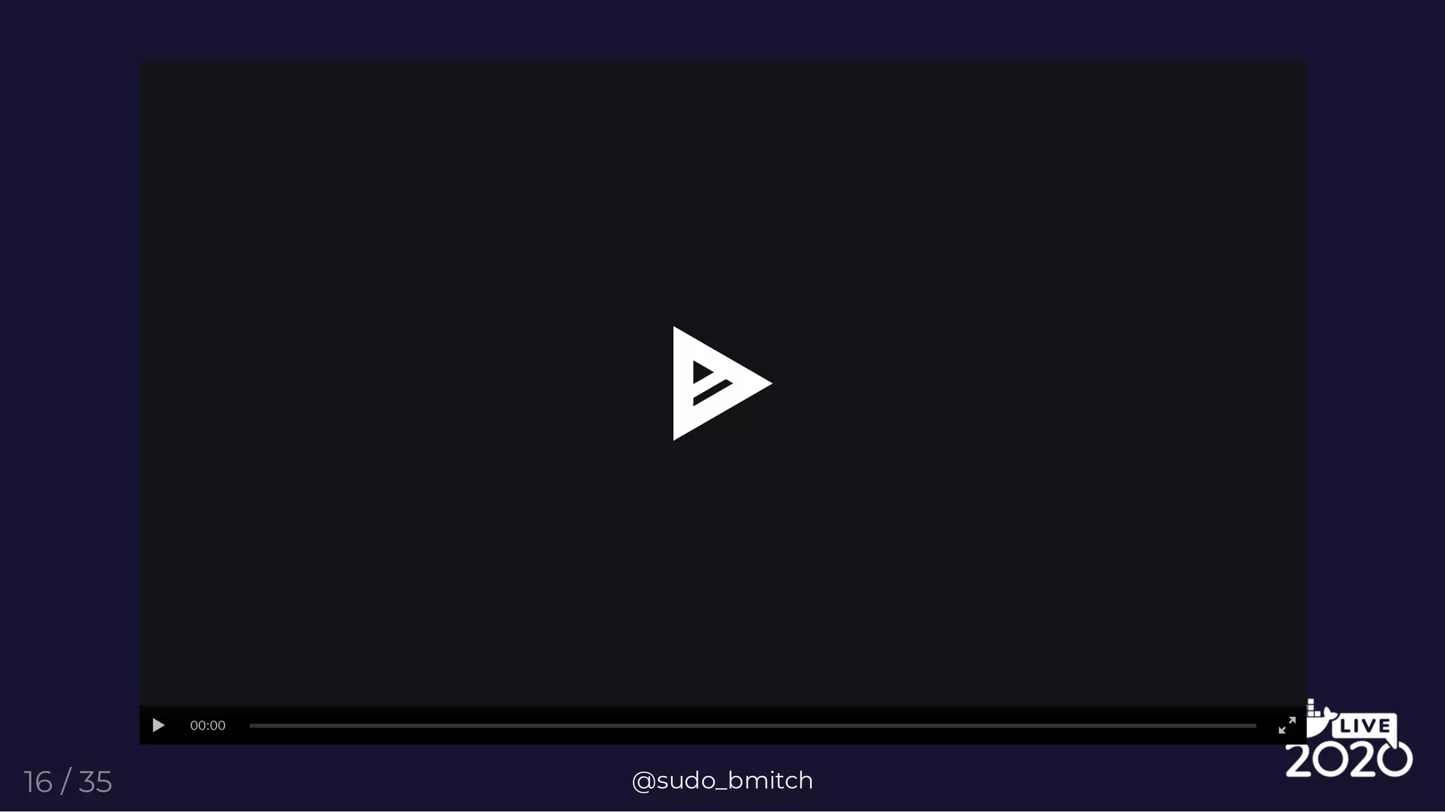 @sudo_bmitch
00:00
16 / 35
 