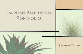 Landscape Architecture Portfolio